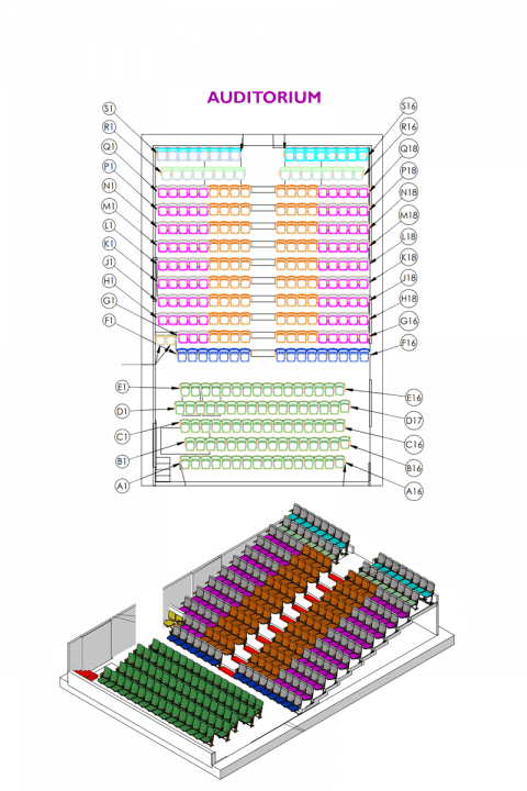 Auditorium Seating Plan | Ludlow Assembly Rooms