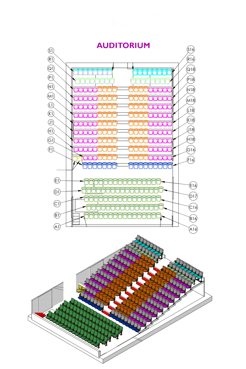 LAR Auditorium Seating Plan