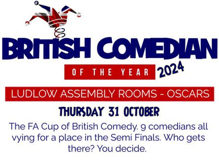 Comedy Hotspot: British Comedian of the Year!
