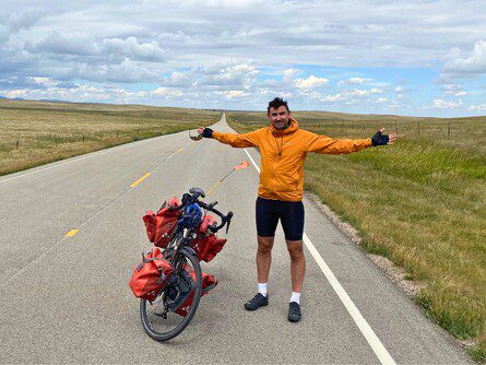 SIMON PARKER - Cycling across the USA